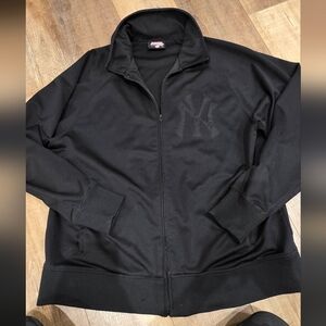 Stitches New York Yankees Black Full-Zip Jacket
